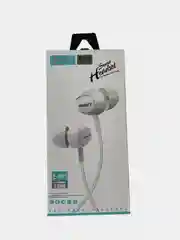 Наушники Ansty Bass Sound с микрофоном, белые