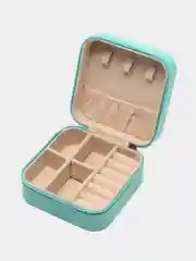 Бирюзовый шкатулка для хранения украшений Mini, дорожная
