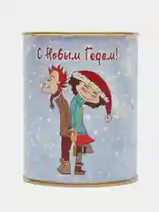 Лавандовый носки в банке женские новогодние, 10 видов