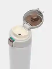 Белый термос, термокружка для кофе и чая, автомобильный