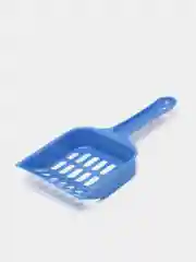 Розовый совок для кошачьего лотка