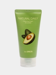 Пенка для умывания с авокадо The Saem Natural Daily Cleansing Foam Avocado, 150 мл
