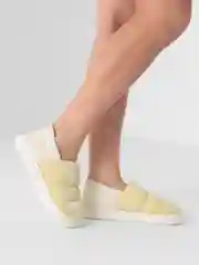 Желтый тапочки домашние теплые