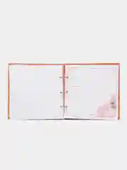 Книга пожеланий в деревянной обложке "Узоры"