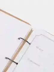 Книга пожеланий в деревянной обложке "Цветы"