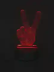 Светильник "Победа", LED RGB, от сети, 9,5 х 10 х 19 см
