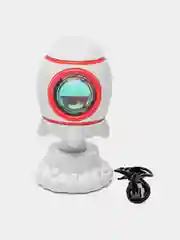 Ночник "Запуск" LED 3Вт 7 Цветов USB красный 16,5х8,5х8,7см