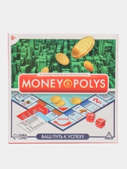 Настольная экономическая игра "MONEY POLYS", 8+