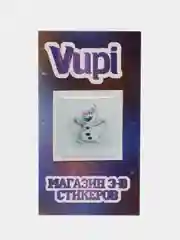 Тёмно-коричневый 3d-стикеры, наклейки на телефон Холодное сердце, Моана, Миньоны, Ариэль, Powerpuff Girls