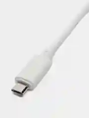 Белый кабель для зарядки Micro-USB, Type-C, Ligthtning USB до 3A Hoco X88 ПВХ 1м