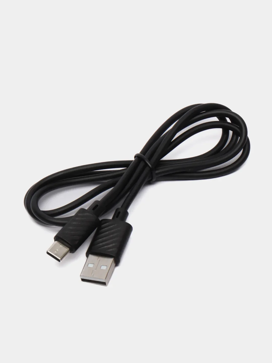 Белый кабель для зарядки Micro-USB, Type-C, Ligthtning USB до 3A Hoco X88 ПВХ 1м