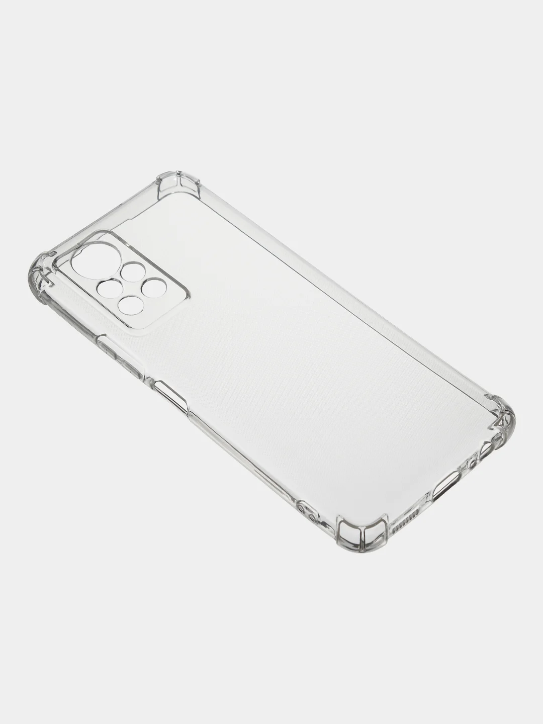 Чехол для Infinix Note 11 Pro/ Infinix Note 11S прозрачный силиконовый с усиленными углами