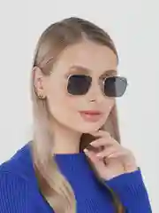 Очки солнцезащитные, имиджевые унисекс с чехлом и салфеткой
