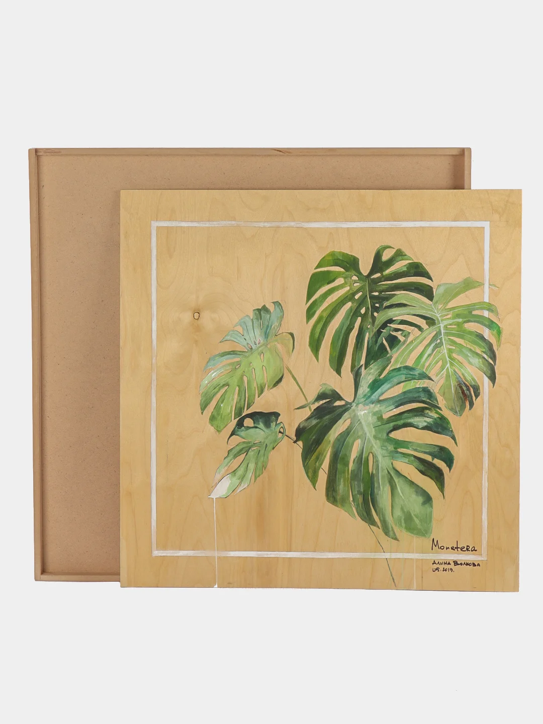MONSTERA авторская картина