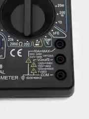 Мультиметр dt-838 цифровой, с звуковой прозвонкой, с батарейкой
