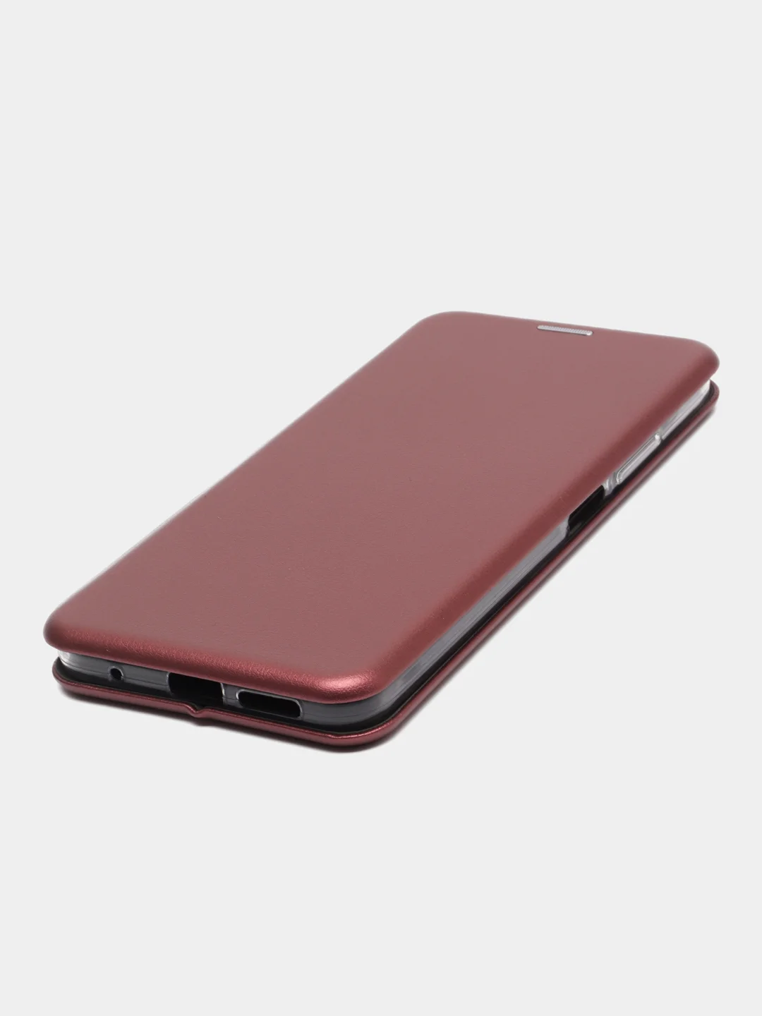 Бордовый чехол-книжка Xiaomi POCO M4 Pro 4G, Redmi 10C / Poco C40