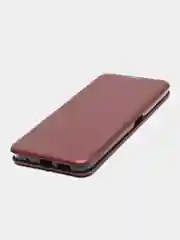 Бордовый чехол-книжка Xiaomi POCO M4 Pro 4G, Redmi 10C / Poco C40