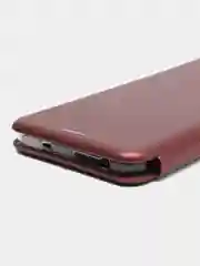Бордовый чехол-книжка Xiaomi POCO M4 Pro 4G, Redmi 10C / Poco C40