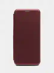Бордовый чехол-книжка Xiaomi POCO M4 Pro 4G, Redmi 10C / Poco C40