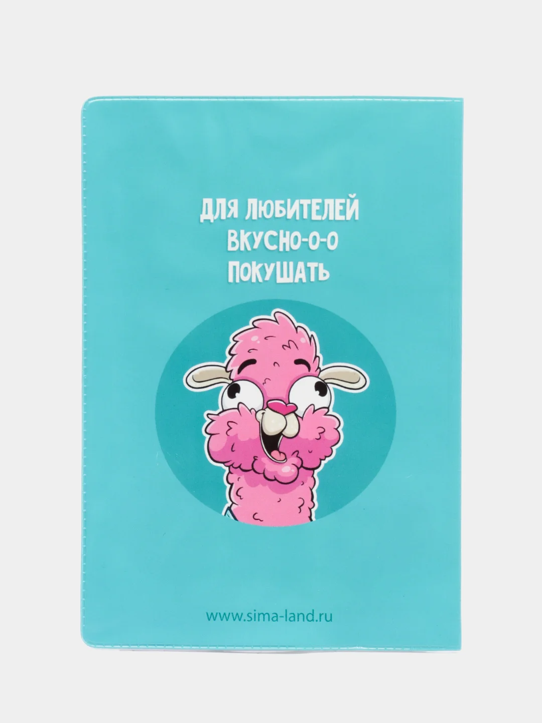 Голубой обложка для паспорта