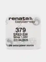 Батарейка для часов Renata 379/SR521SW/393/SR754W/AG5