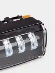 Фары противотуманные, ПТФ, LED, универсальные, 4 линзы, 2 РЕЖИМА 50W