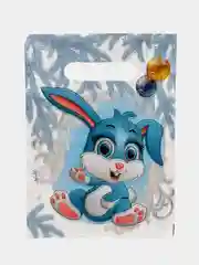 Лазурный набор пакетов "Новый год", 5 шт