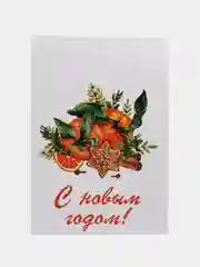 Индиго мини-открытки новогодние, формат А7