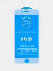 Белый защитное стекло для iPhone (Apple) 5/6/6 Plus/7/7 Plus/8/8 Plus