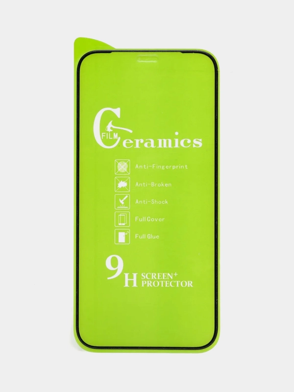Керамическое защитное стекло для iPhone 6/6S/7/8/SE2020,XR/11/12/12Pro,12 Pro Max