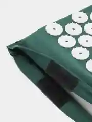 Зеленый акупунктурный массажный коврик для йоги / Аппликатор Кузнецова / аппликатор игольчатый