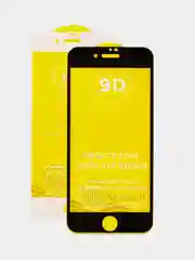 Белый защитное стекло 9D Apple iPhone 7 / 8 / SE (2020 и 22) с рамкой, 0,33 мм 9Н (ударопрочное)
