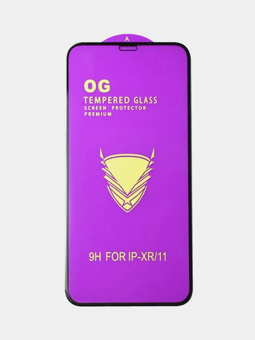 Черный защитное стекло iPhone 7 OG
