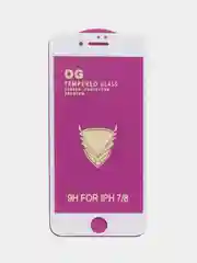Белый защитное стекло iPhone 7 OG