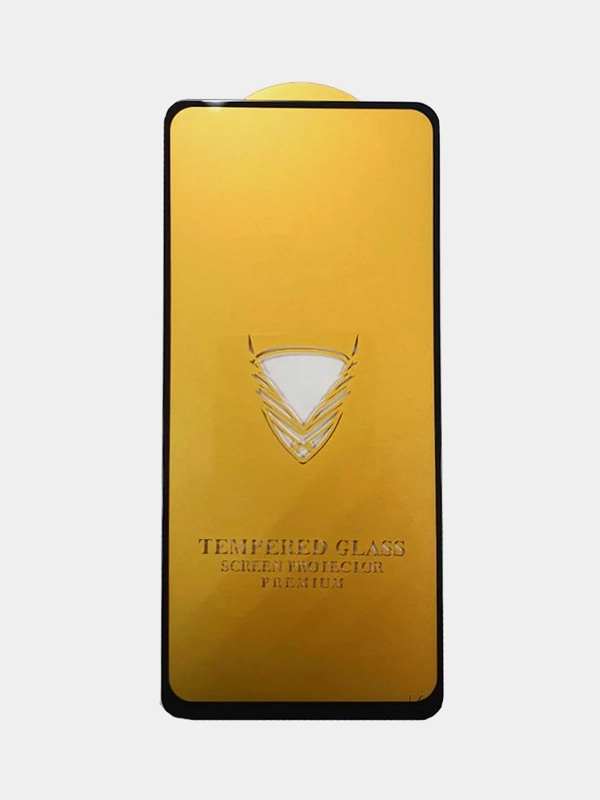 Защитное стекло Gold Full Glue для Xiaomi Redmi Note 9 / Redmi 10X, черное