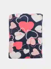 Коралловый плед-покрывало из бамбукового флиса 200/170