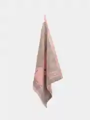 Розовый полотенце-салфетка, 36*35 см, ТМ "Утренняя заря"