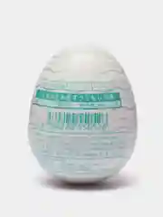 Голубой мужской эластичный мастурбатор Tenga EGG Easy Ona-Cap, 6 типов
