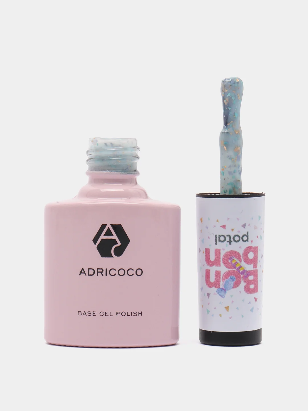 Камуфлирующая база Bonbon Potal ADRICOCO, с цветной поталью