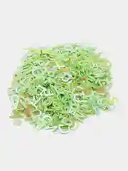 Зеленый декоративные стразы "Буквы"