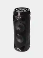 Черный беспроводная портативная музыкальная bluetooth колонка ZQS 6201/3 с подсветкой