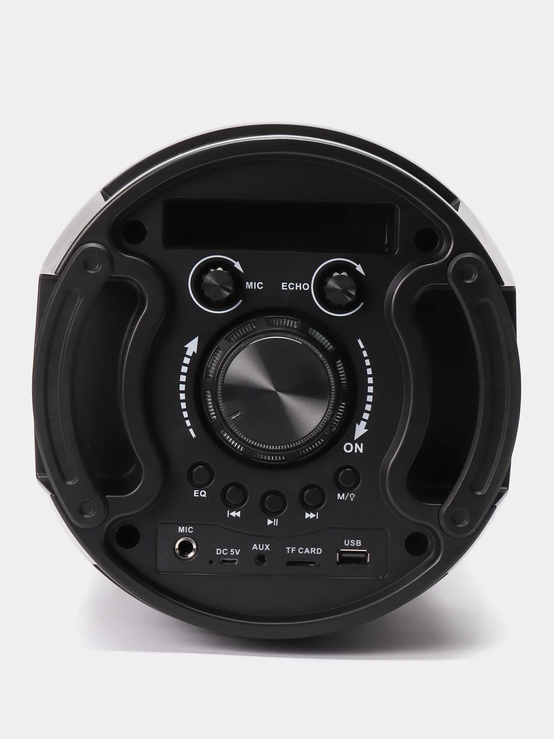 Черный беспроводная портативная музыкальная bluetooth колонка ZQS 6201/3 с подсветкой