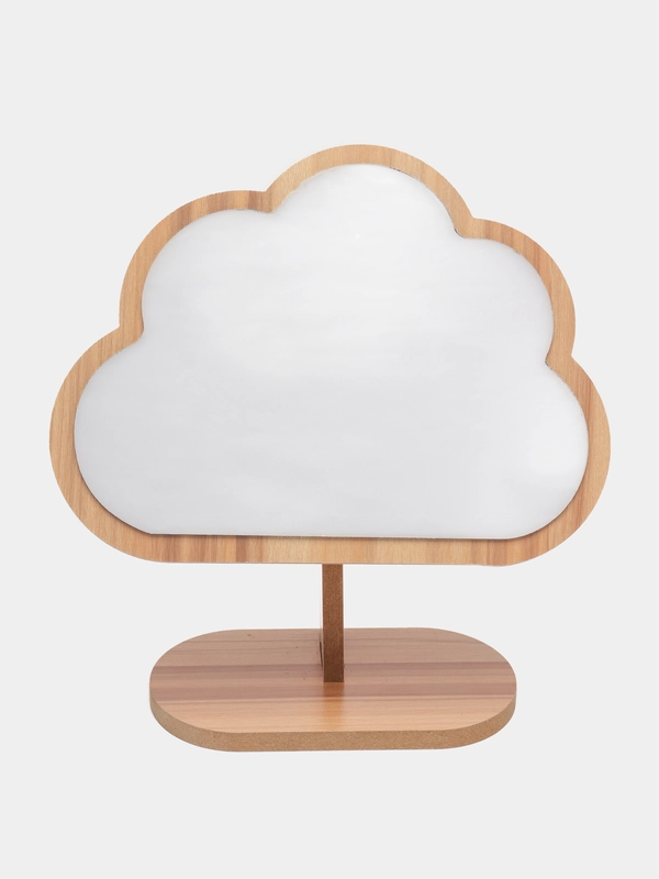 Зеркало настольное в деревянной оправе "High Tech - Cloud", 16 х 20 см