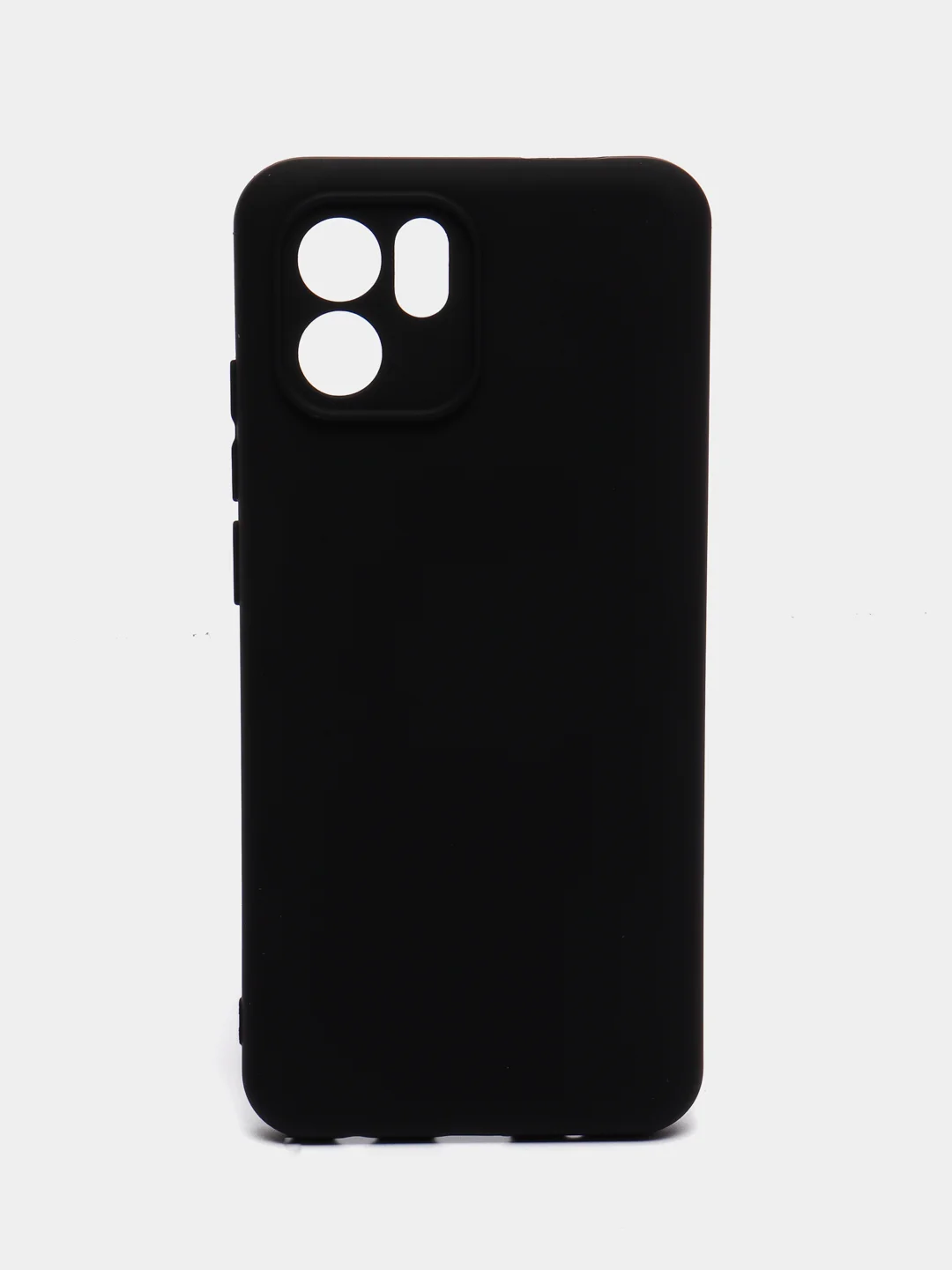 Черный чехол Silicone Cover для Xiaomi Redmi A1 (Сяоми Редми А1), силиконовый