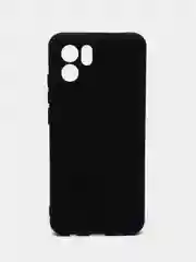 Черный чехол Silicone Cover для Xiaomi Redmi A1 (Сяоми Редми А1), силиконовый