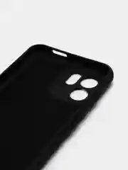 Черный чехол Silicone Cover для Xiaomi Redmi A1 (Сяоми Редми А1), силиконовый