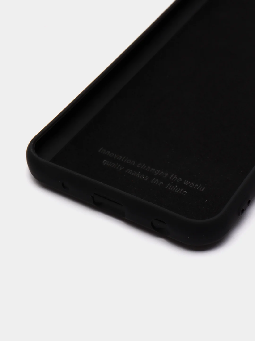 Черный чехол Silicone Cover для Xiaomi Redmi A1 (Сяоми Редми А1), силиконовый