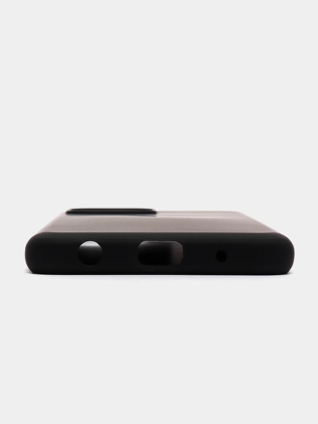 Черный чехол Silicone Cover для Xiaomi Redmi A1 (Сяоми Редми А1), силиконовый