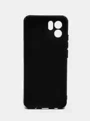Черный чехол Silicone Cover для Xiaomi Redmi A1 (Сяоми Редми А1), силиконовый