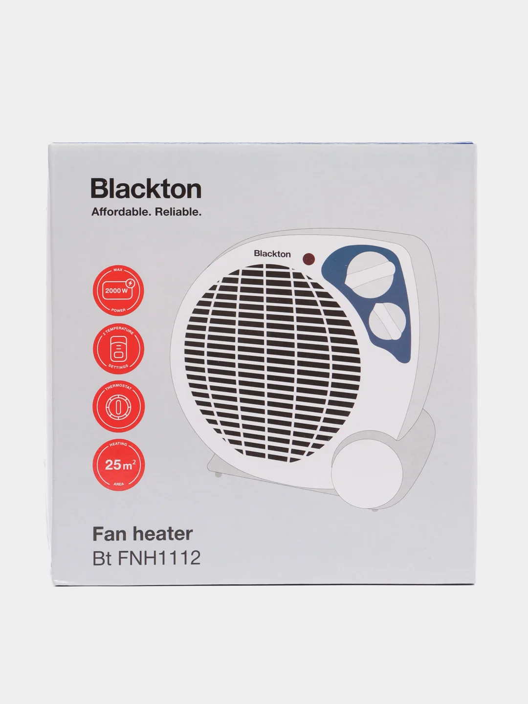 Белый тепловентилятор Blackton Bt FNH1112, напольный